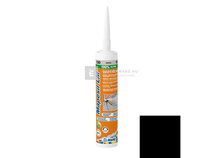Mapei Mapesil LM semleges szilikon természetes kövekhez 120 fekete 310 ml