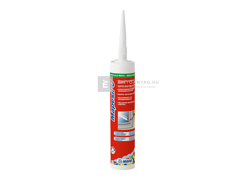 Mapei Mapesil U szaniter szilikon színtelen 280 ml
