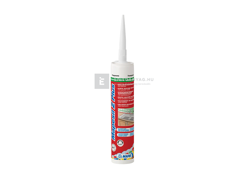 Mapei Mapesil Z Plus szaniter szilikon 113 szürke 280 ml