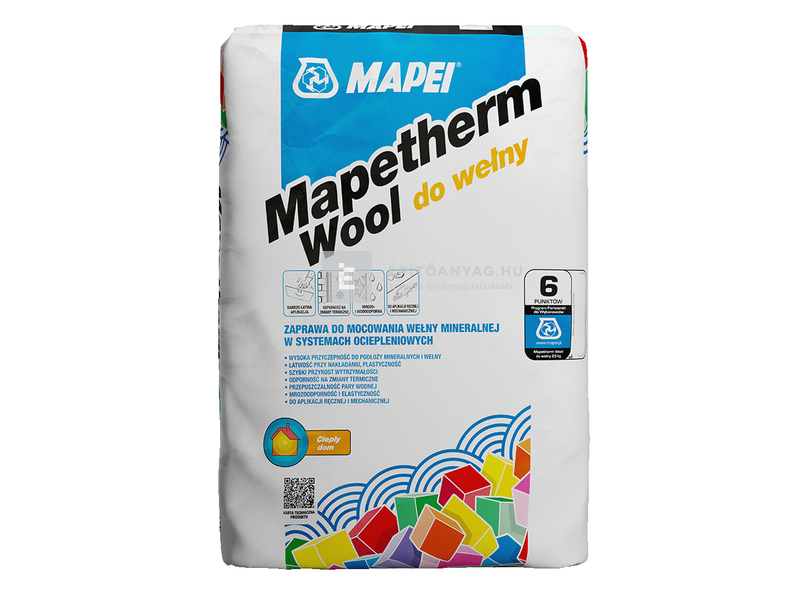 Mapei Mapetherm kőzetgyapot-ragasztó 25 kg