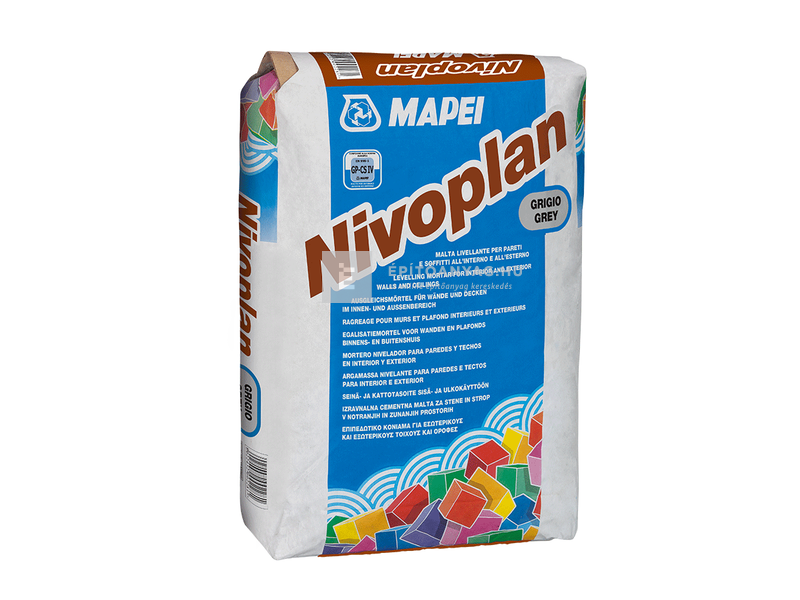 Mapei Nivoplan simítóhabarcs szürke 25 kg