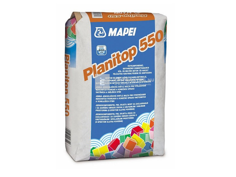 Mapei Planitop 550 kiegyenlítő habarcs standard szürke 25 kg