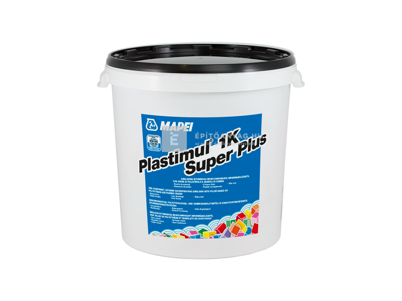 Mapei Plastimul 1K Super Plus Bitumenes vízszigetelő massza 19,5 kg, 30 l