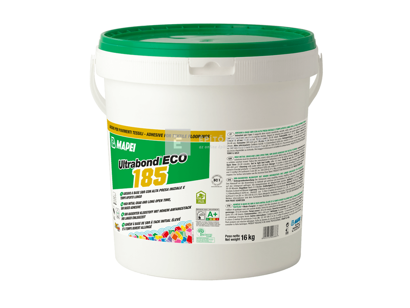 Mapei Ultrabond Eco 185 oldószermentes ragasztó textil burkolathoz 16 kg