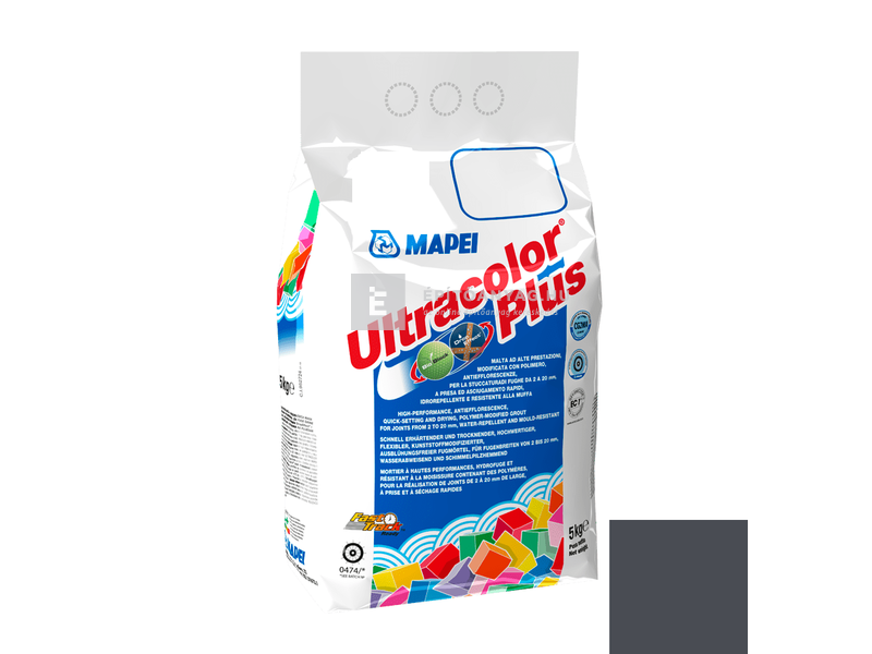 Mapei Ultracolor Plus fugázó 114 antracit 5 kg