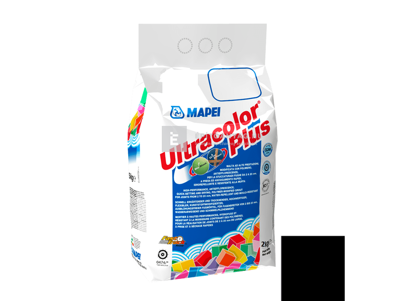 Mapei Ultracolor Plus fugázó 120 fekete 2 kg