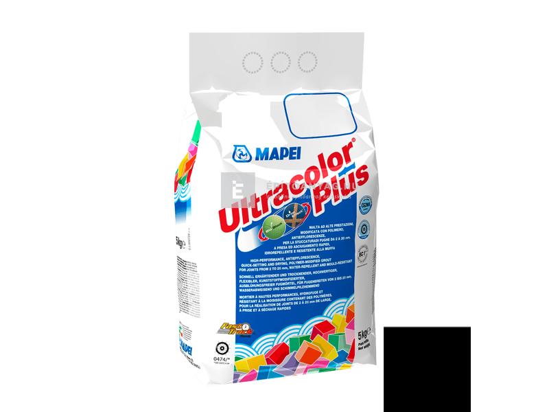 Mapei Ultracolor Plus fugázó 120 fekete 5 kg
