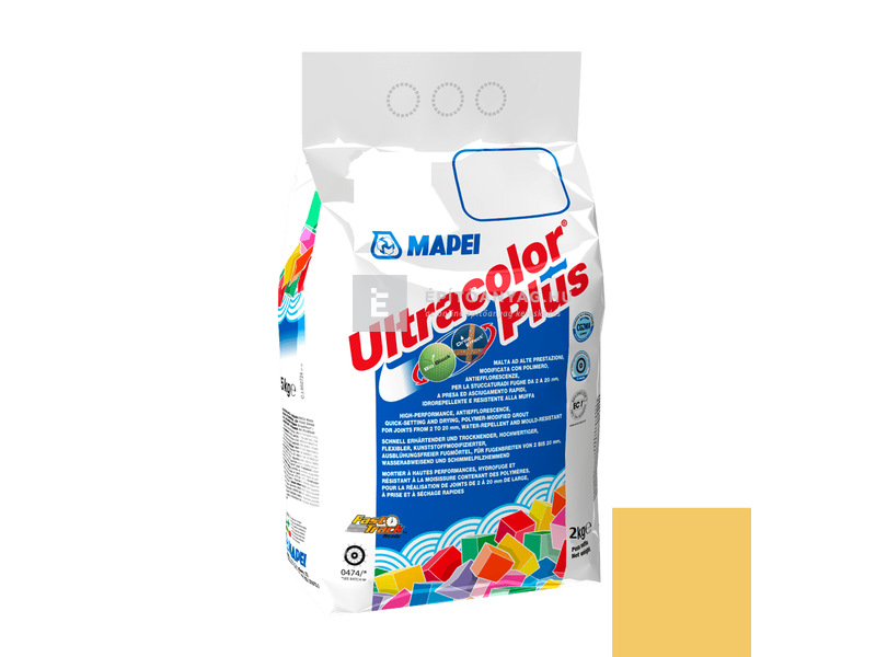 Mapei Ultracolor Plus fugázó 150 sárga 2 kg