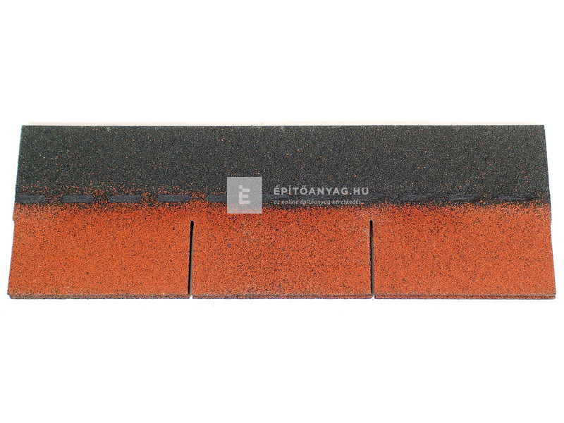 Guttatec Top téglány zsindely vörös