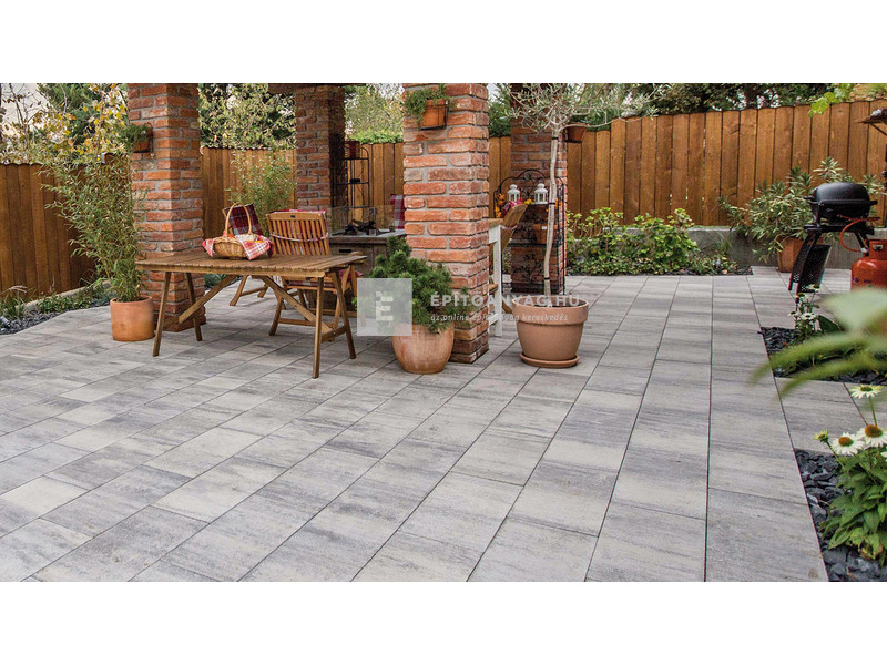 Semmelrock Asti Colori Lap grafit-fehér 60x30x3,8 cm