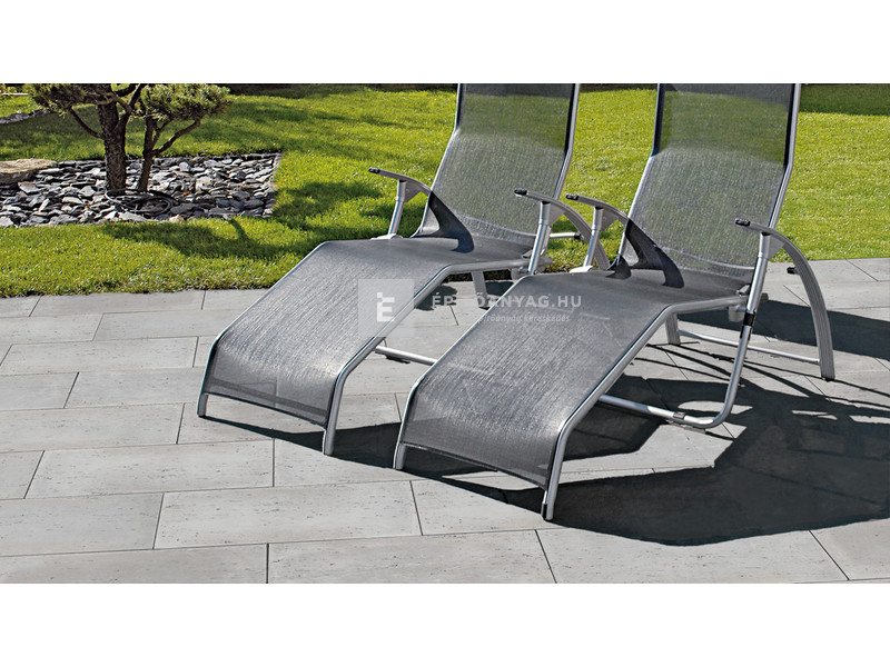 Semmelrock Bradstone Lusso Tivoli Lap ezüstszürke 90x30x4,5 cm