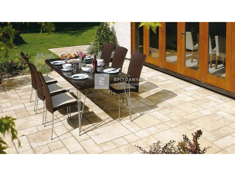 Semmelrock Bradstone Travero Lap homokkő melírozott 20x20x3,5 cm