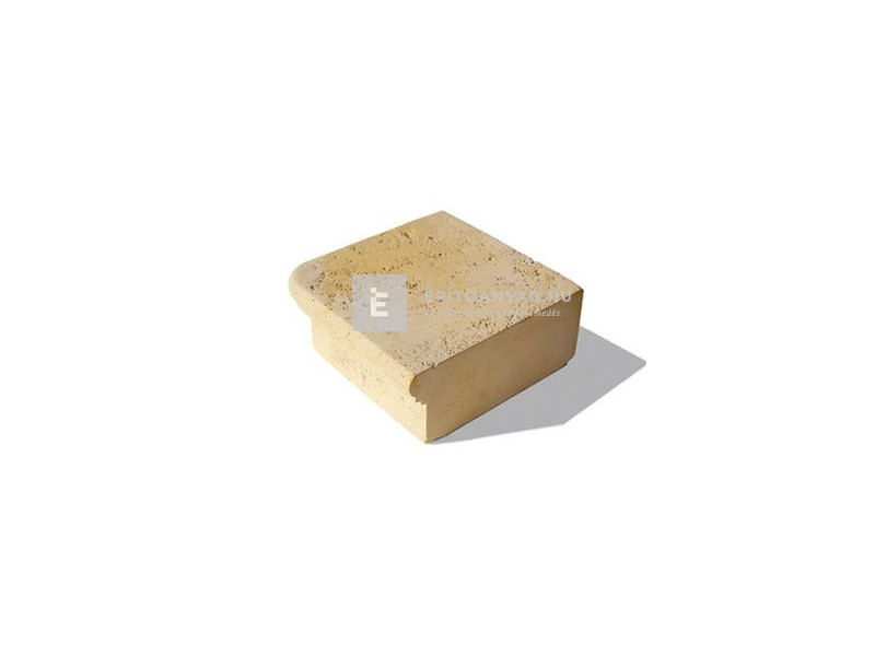 Semmelrock Bradstone Travero Sarok lépcsőelem homokkő melírozott 35x35x15 cm