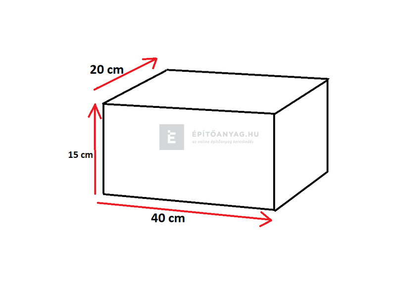 Semmelrock Bradstone Travero Kerítéselem normálkő homokkő melírozott 40x20x15 cm