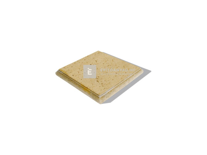 Semmelrock Bradstone Travero Kerítéselem oszlopfedkő homokkő melírozott 35x35x5 cm
