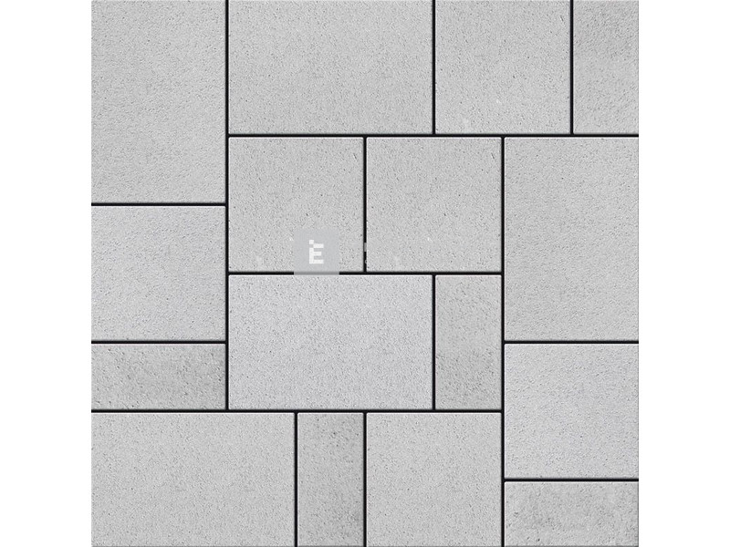 Semmelrock Citytop Kombi térkő szürke 6 cm