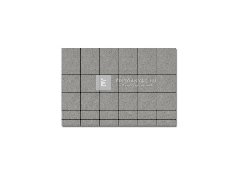 Semmelrock Citytop+ Kombi térkő Einstein fuga, barna-fehér 6 cm