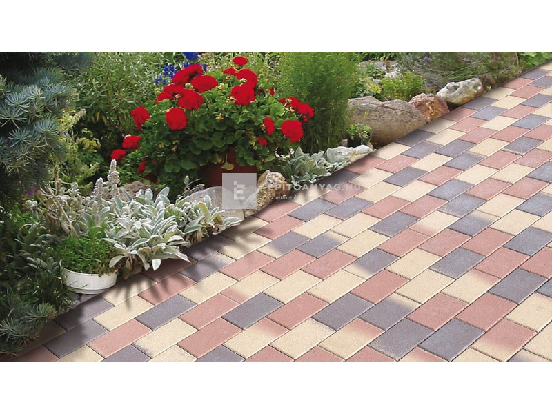 Semmelrock Citytop Smart Térkő karamell 20x13,3 cm 5 cm