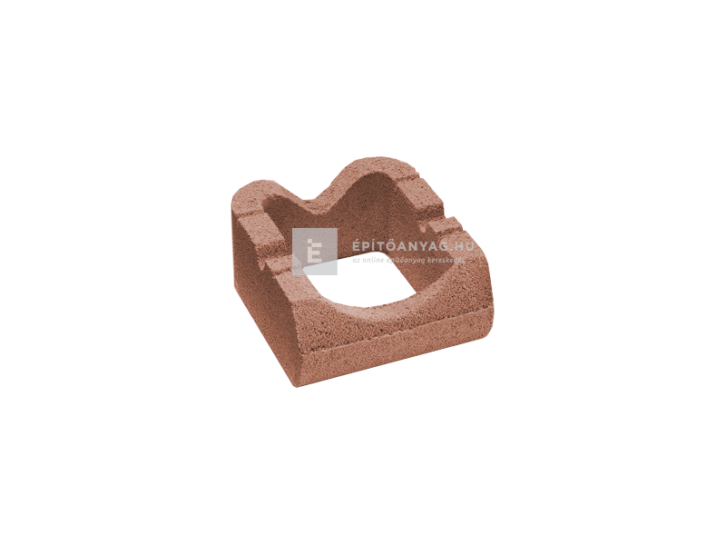 Semmelrock Flori Rézsűelem vörösbarna 27x31x13 cm