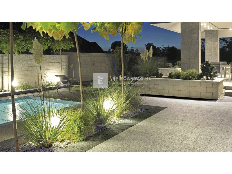 Semmelrock La Linia Lap bazaltantracit 40x40x3,8 cm