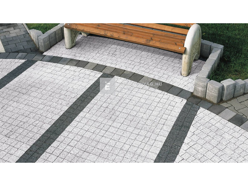Semmelrock Naturo SP Kombi térkő gránit szürke 6 cm