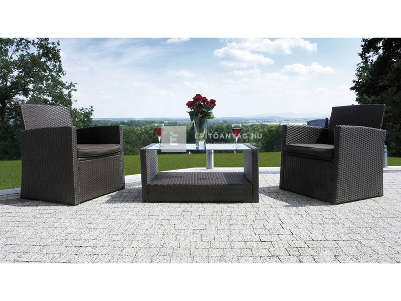 Semmelrock Naturo SP Kombi térkő gránit szürke 6 cm