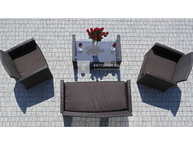 Semmelrock Naturo SP Kombi térkő gránit szürke 6 cm