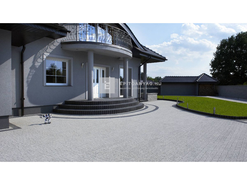 Semmelrock Naturo SP Kombi térkő gránit szürke 6 cm