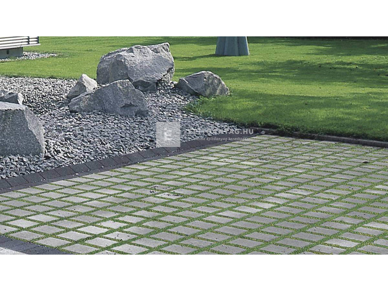 Semmelrock Ecogreen Térkő szürke 20x20 cm 8 cm