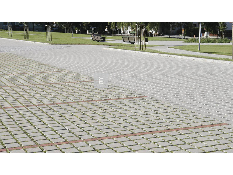 Semmelrock Ecogreen Térkő szürke 20x20 cm 8 cm