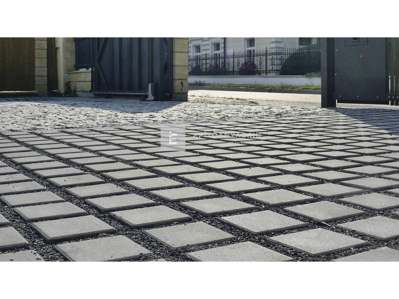 Semmelrock Ecogreen Térkő szürke 20x20 cm 8 cm