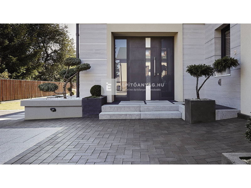 Semmelrock Penter Dresden Térburkoló klinkertégla érdes, antracit-barna 20x10x5,2 cm