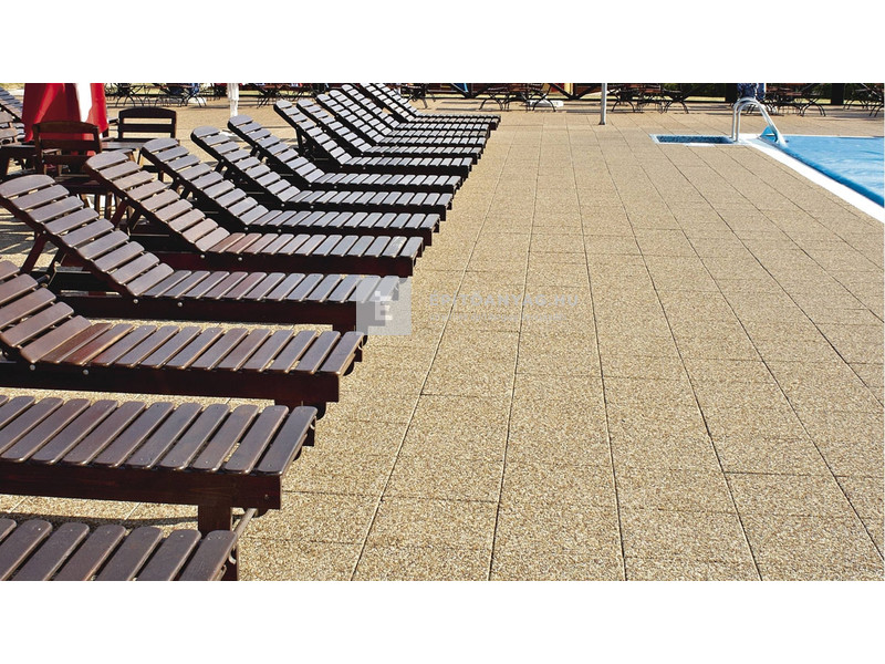 Semmelrock Picola kerti lap fövenybarna 40x40x3,8 cm