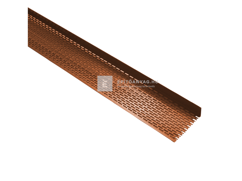 Masterplast Roofbond AC perforált szellőzőprofil vörös 2,5 m