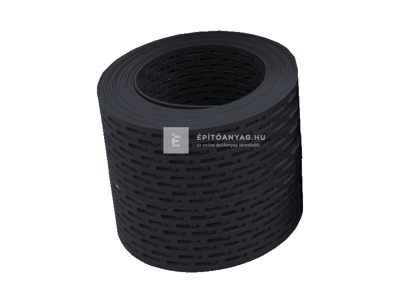 Masterplast Roofbond AC perforált szellőzőszalag fekete 10 cm x 5 m