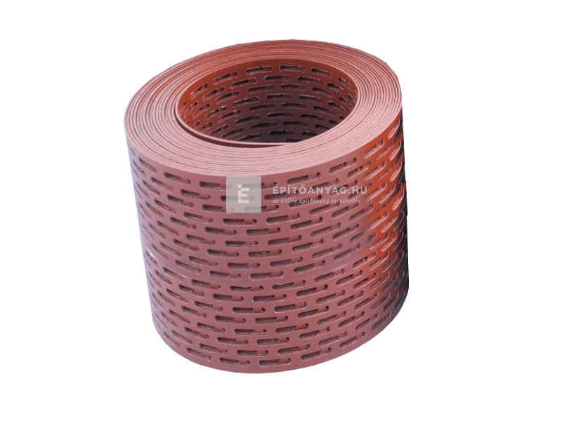 Masterplast Roofbond AC perforált szellőzőszalag vörös 10 cm x 5 m