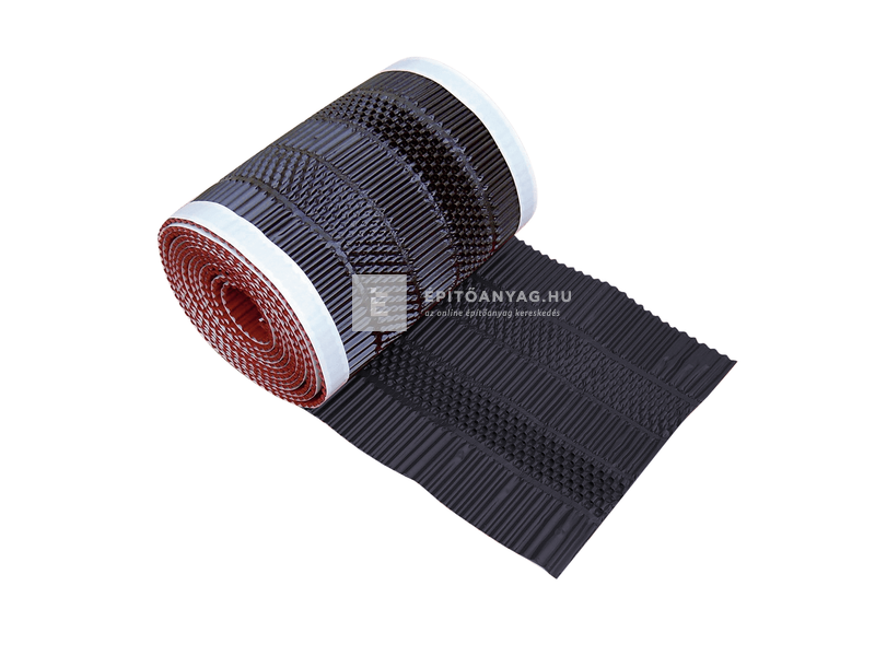 Masterplast Roll-O-Mat gerincszellőző szalag fekete 33x500 cm