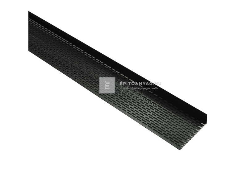 Masterplast Roofbond AC perforált szellőzőprofil fekete 2,5 m