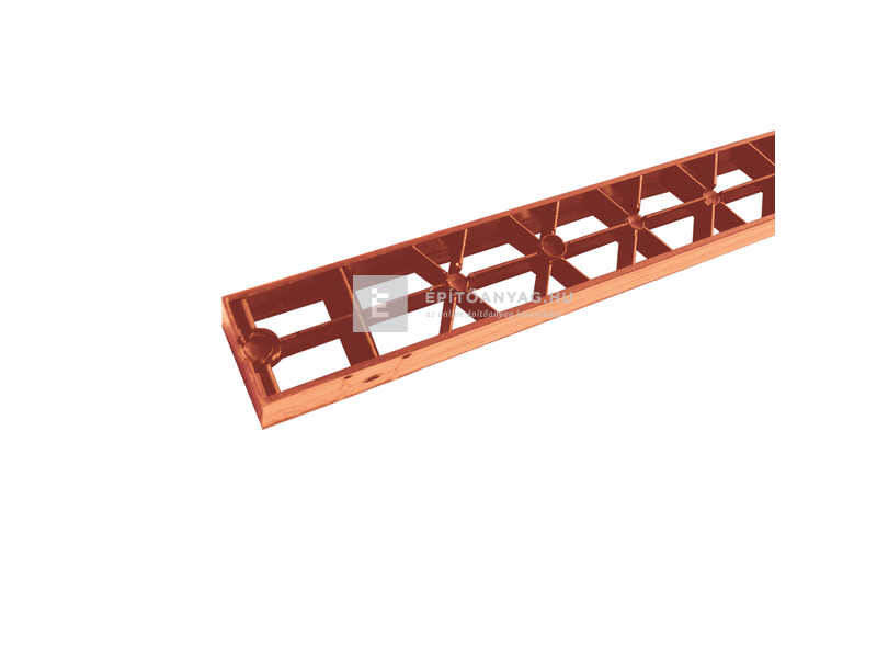 Masterplast Roofbond AC szellőzőléc vörös 1 m