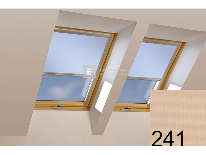 Fakro ARP I 78x118 cm, 241-es színkódú fényszűrő sínes roló