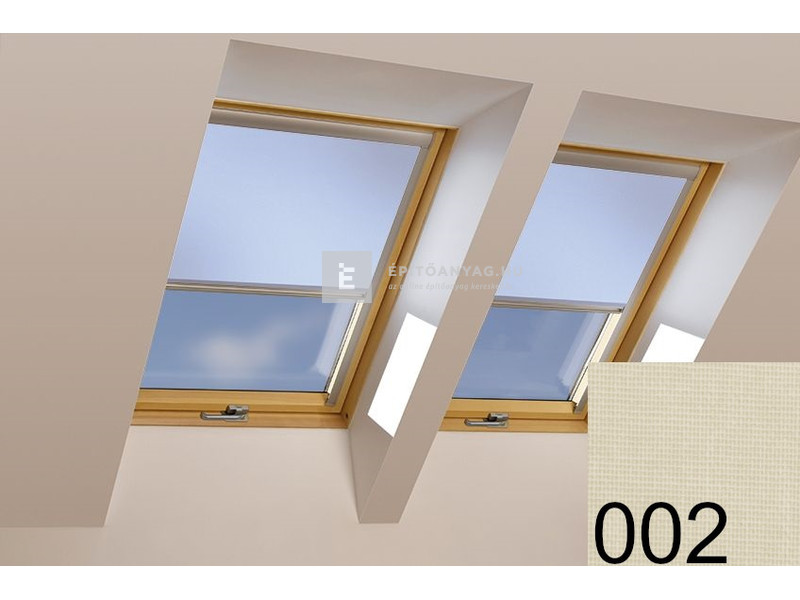 Fakro ARP I 78x140 cm, 002-es színkódú fényszűrő sínes roló