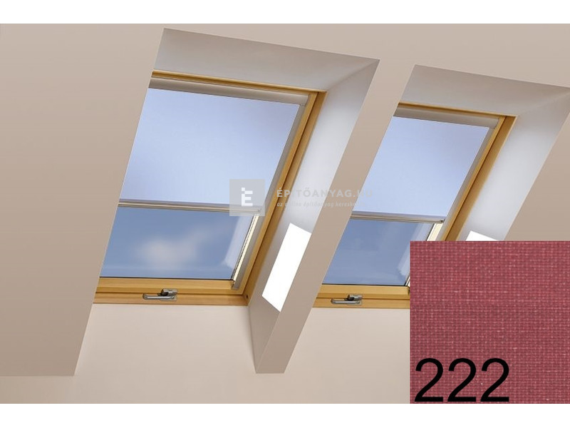 Fakro ARP I 78x140 cm, 222-es színkódú fényszűrő sínes roló