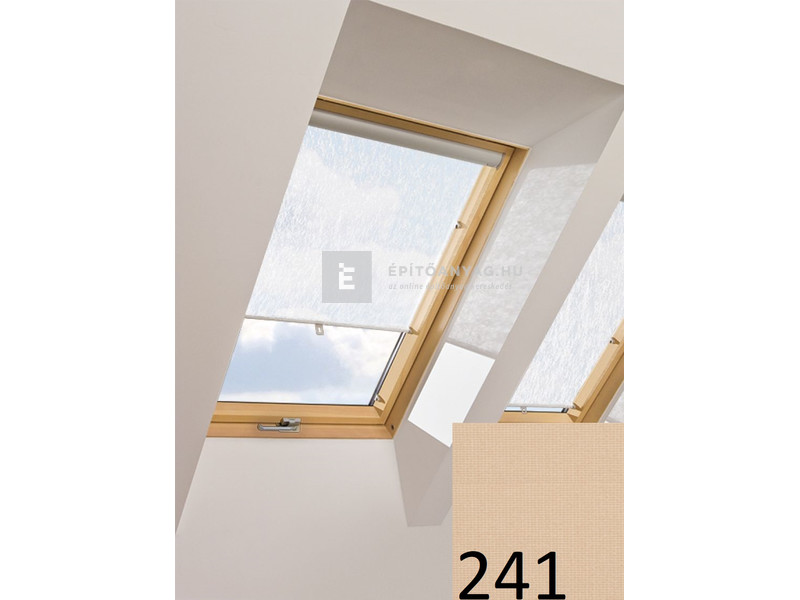 Fakro ARS I 78x140 cm, 241-es színkódú fényszűrő kampós roló