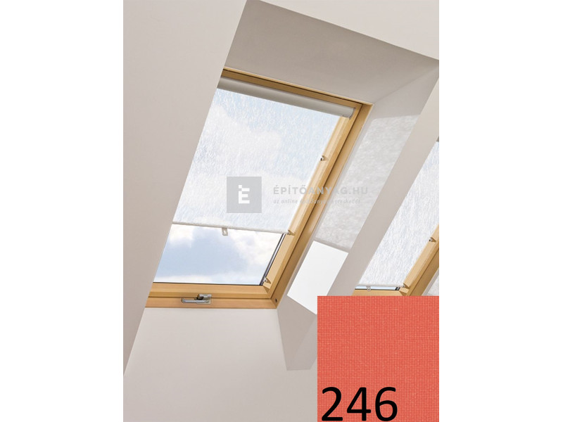 Fakro ARS I 78x140 cm, 246-os színkódú fényszűrő kampós roló