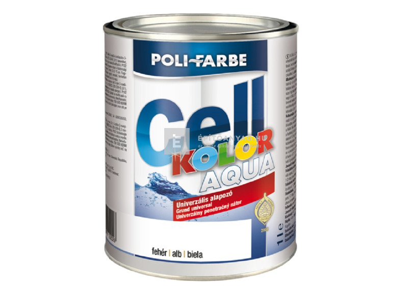 Poli-Farbe Cellkolor Aqua Univerzális alapozó fehér 1 l
