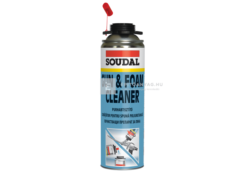 Soudal C&F PU pisztoly tisztító 500 ml