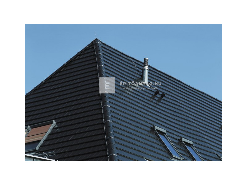 Creaton Domino Alapcserép üvegmázas Finesse fekete