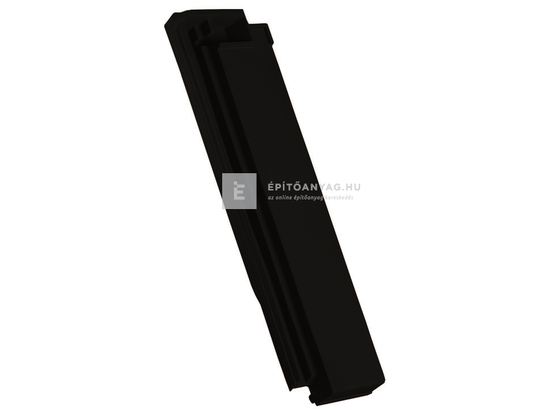 Creaton DOMINO félcserép Finesse fekete üvegmázas