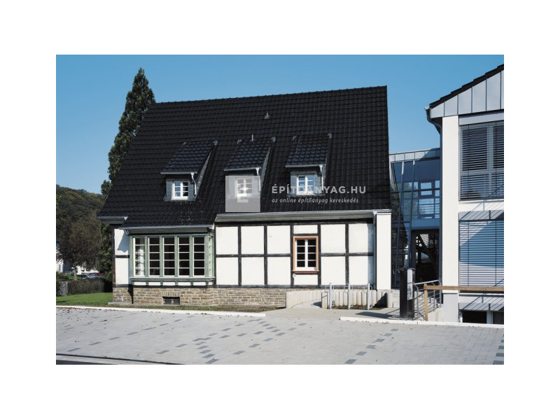 Creaton OPTIMA alapcserép Finesse fekete üvegmázas