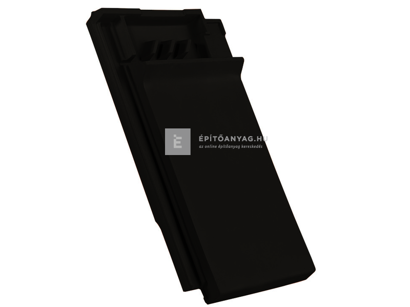 Creaton DOMINO taréjszellőző cserép Finesse fekete üvegmázas